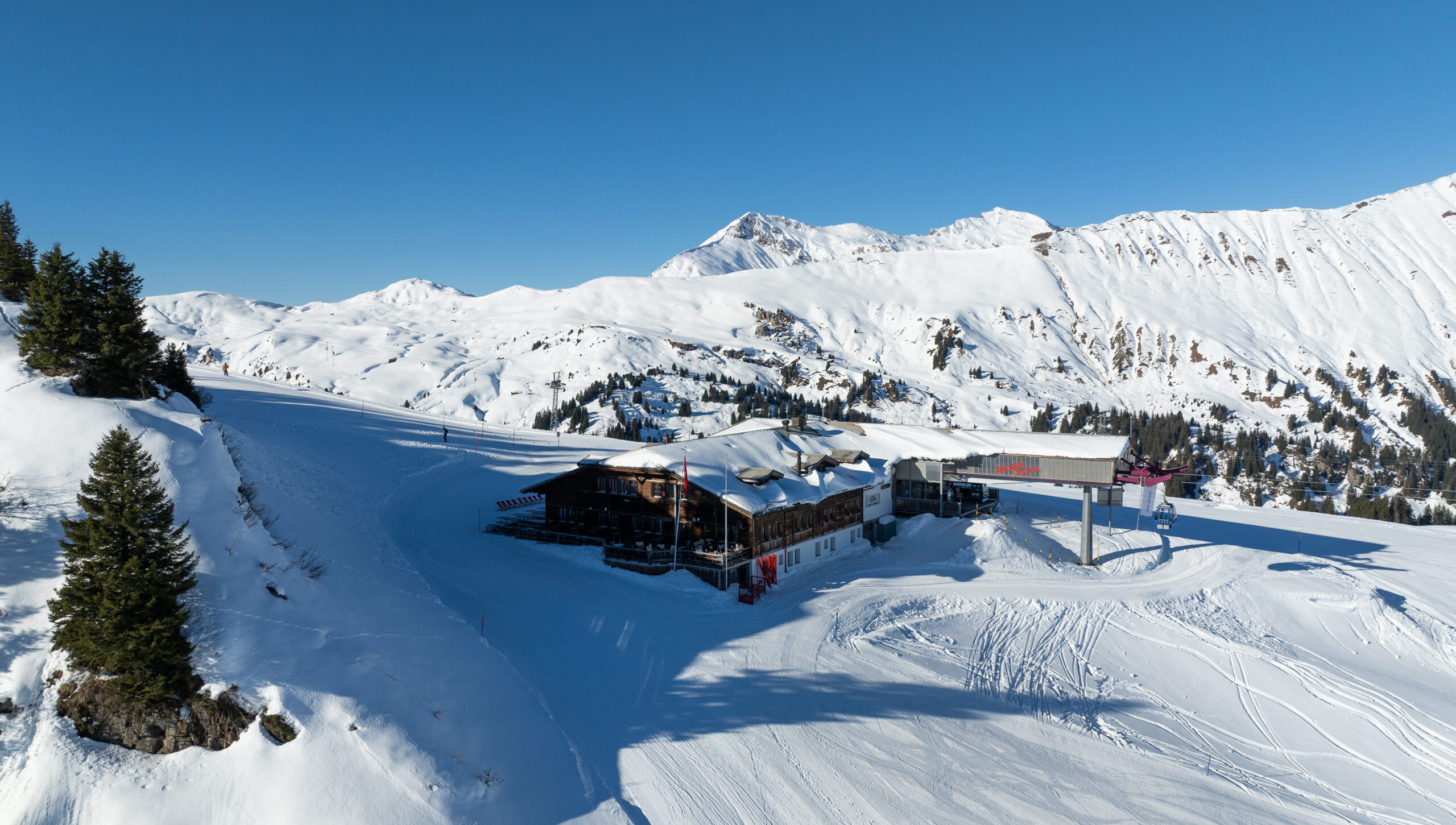 Berghaus Leiterli im Winter